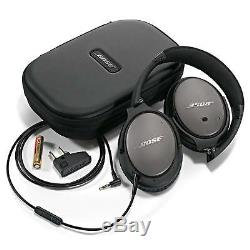 Bose QuietComfort 25 Headphones with Inline Mic/Remote for Android, Black