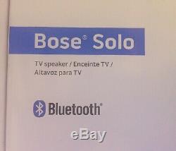 Bose Solo TV Speaker/Compact Soundbar, Bluetooth, Remote Control, 776850-1170