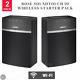 Bose Soundtouch 10 Wi-fi Bluetooth Speakers 2 Pack, With Power Cable And Remote