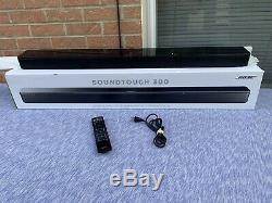 Bose SoundTouch 300 Soundbar With Remote Wireless + Bluetooth, Beautiful