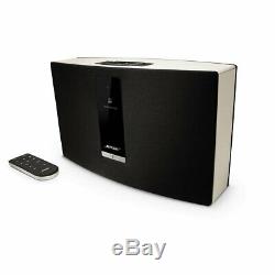 Bose SoundTouch Portable Wifi Music System 412540 Black & White with Remote