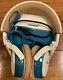 Bose Soundlink On-ear Headphones Aux And Case Teal/white Tested