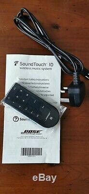 Bose Soundtouch 10 Wi-Fi Bluetooth Remote In Black