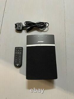 Bose Soundtouch 10 Wireless Speaker Wi-Fi Airplay 2 Bluetooth Black Remote