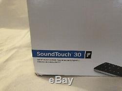 Bose Soundtouch 30 Wi-Fi Music System Black With Remote, Cord And Box