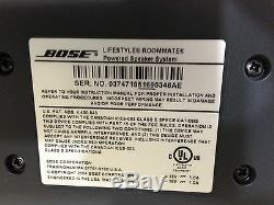 Bose lifestyle roommate with PMC II remote. Lifestyle. BLACK