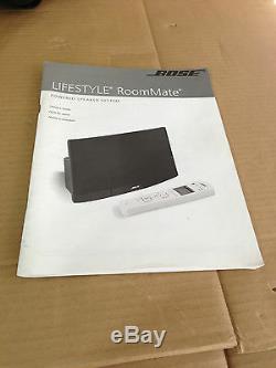 Bose lifestyle roommate with PMC II remote. Lifestyle. BLACK