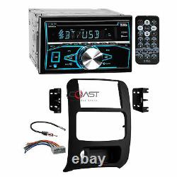 Boss CD MP3 USB Bluetooth Stereo Dash Kit Wire Harness for 2002-07 Jeep Liberty