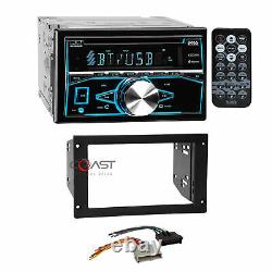 Boss CD USB MP3 Bluetooth Stereo Dash Kit Wire Harness for 1987-93 Ford Mustang