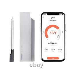 COMFEE' Wireless Meat Thermometer, 98Ft Bluetooth Remote Range, Real Time Monito