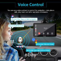 Carpuride Newest 7Inch Car Stereo Wireless Portable Apple Carplay & Android Auto