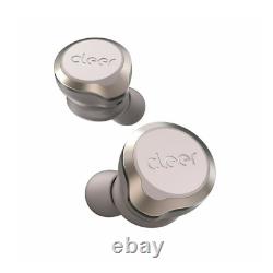 Cleer Ally Plus II Noise Canceling Water Resistant True Wireless Earbuds Stone