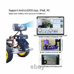 DS Wireless Wifi/Bluetooth Robot Car Kit for Raspberry pi 3B+, Remote Control