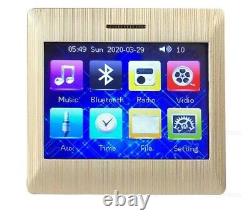 Digital Stereo Amplifier Touch Screen Bluetooth Wireless Remote Control System
