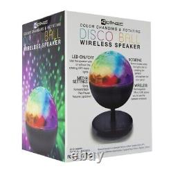 Disco Ball Party Lights, bluetooth Speaker Wth Remote, color-changing Strobe