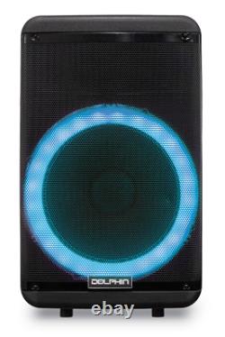 Dolphin Party Bluetooth Speaker LOUD Clean Sound System Includes MIC & Remote
