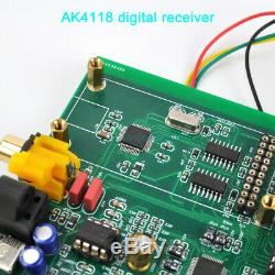 Dual AK4493EQ DSD256 DAC Bluetooth 5.0 Wireless Player Amanero XMOS USB LME49720