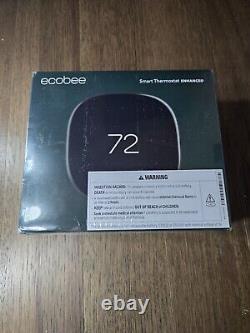 Ecobee EB-STATE6L-01 Smart Thermostat Enhanced Black (NEW SEALED)