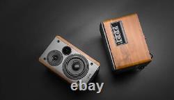 Edifier R1280DB Powered Bluetooth Bookshelf Speakers, Optical Input, Wood Grain