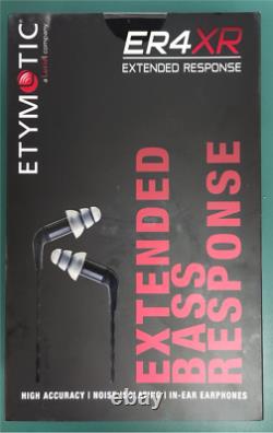 Etymotic Research ER4XR Extended Response Precision Matched In-Ear Earphones