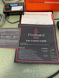 FireBoard Cloud/Wireless/Bluetooth Thermometer FBX11F- with Fan Drive Cable