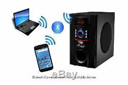 Frisby FS-5015BT Bluetooth USB SD Aux Home Theater Speaker System with Remote