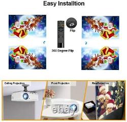 Full HD Projector Android Wireless Smart Wifi BT Airplay 1080p HD Movie HDMI LED
