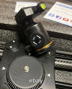 GVM Wireless Video Carbon Fiber Motor Camera Slider Rail Bluetooth Remote 32inch