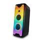 Gemini Gls-550 Dj Big Wireless Bluetooth Led Lights Party Speaker Mic Remote