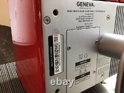 Geneva Sound System-Model S Wireless DAB +FM, Bluetooth. Gloss Red. WithRemote