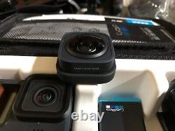 GoPro HERO10 black With Extras! Including Extra Battery, Max Lens Mod, Mounts