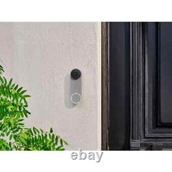 Google Nest Doorbell (Wired, 2nd Gen) Ash