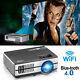 Hd Smart 1080p Projector Android Wifi Led Video Home Cinema Hdmi Bundle Bracket