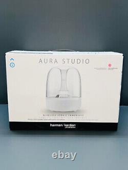 Harman Kardon Aura Studio Wireless Bluetooth Speaker with Built-In Microphone