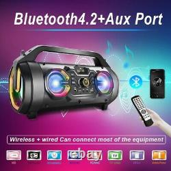High Quality Portable 30W Bluetooth Speaker Big Wireless Stereo Bass Remote Gift