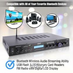 Home Theater Amplifier Audio Receiver Sound System withBluetooth Wireless Streming