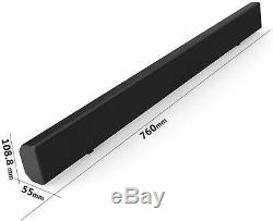 Home Theater Sound Bar Wireless Speaker Audio Remote Control Bluetooth Stereo