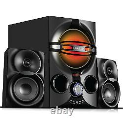 Home Theater Stereo Audio System Bluetooth USB Wireless Sound Speakers Remote C