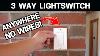 Instant Lightswitch Installs Anywhere