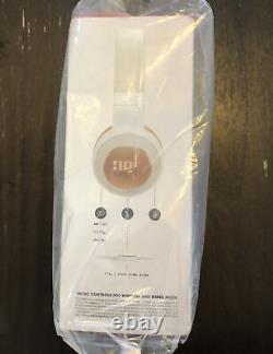 JBL Duet BT Wireless On-Ear Headphones with 16-Hour Battery White Gold New