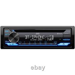 JVC KD-T710BT CD Receiver featuring Bluetooth, Front USB, AUX, Amazon Alexa