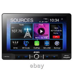 Jensen 9 Touchscreen Bluetooth 1 DIN Radio with Wireless Apple CarPlay-CAR910W