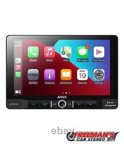 Jensen CAR910W 1-Din Receiver with Wireless Android Auto and Apple CarPlay