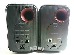 KEF LSX Wireless Speakers Black LSXBL NO remote