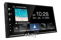Kenwood DMX8709S 6.8 Radio with Bluetooth & Wireless Apple CarPlay + Android Auto
