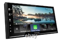 Kenwood DMX8709S 6.8 Radio with Bluetooth & Wireless Apple CarPlay + Android Auto