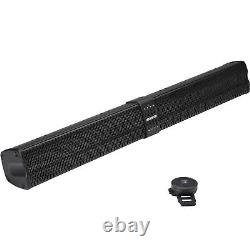 Kicker 47KPB2 PowerBar 34 BlueTooth UTV Soundbar, Black Weather-Proof