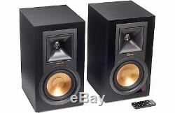 Klipsch R-15PM Powered Speakers Ebony 2 Way With Bluetooth & Remote Cont B Stock