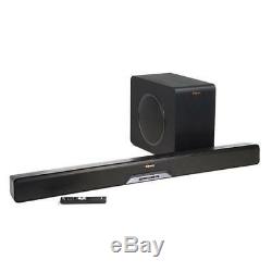 Klipsch Reference RSB-11 Sound Bar with Wireless Subwoofer-no remote