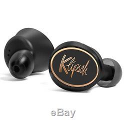 Klipsch T5 True Wireless Earbuds with Built-In Remote and Microphone (Black)